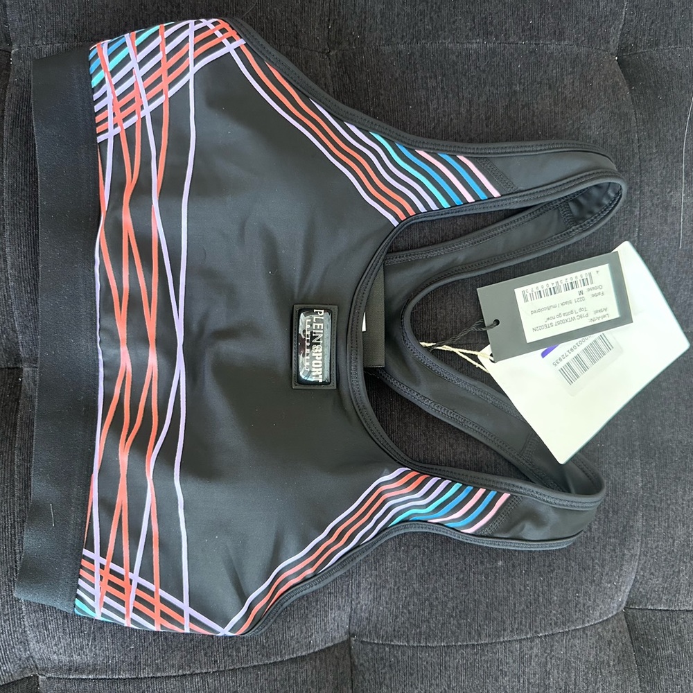 Phillip Plein sports bra , size M (petite)